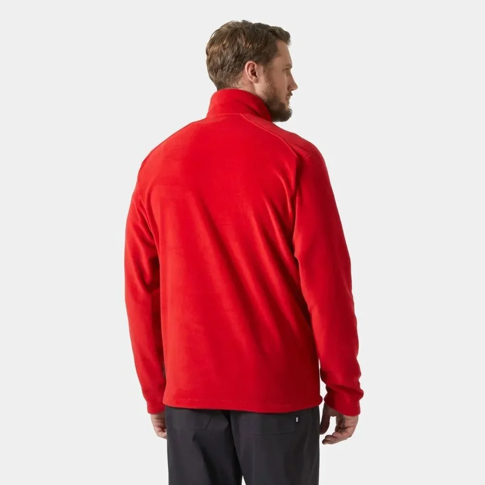 Helly Hansen Mens Daybreaker 1/2 Zip Fleece Pullover 163 Red Size M Outdoors Ski